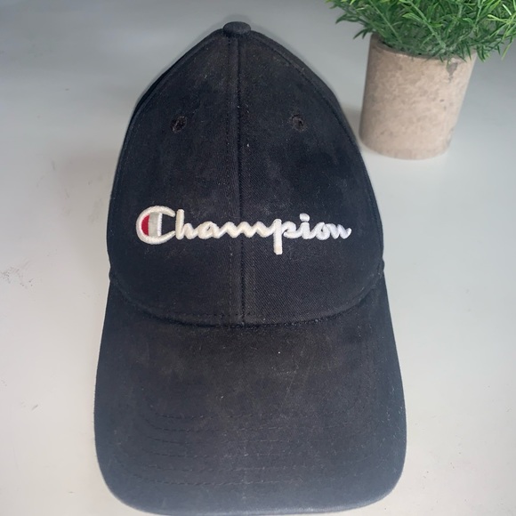 Champion Baseball Cap With Logo In Black - Picture 3 of 6